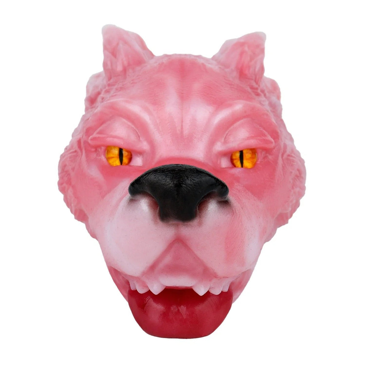 Pink Wolf Howling Pocket Pussy - Animal Head Onahole