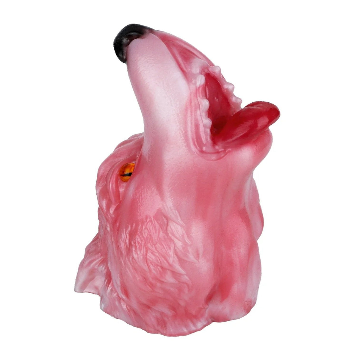 Pink Wolf Howling Pocket Pussy - Animal Head Onahole