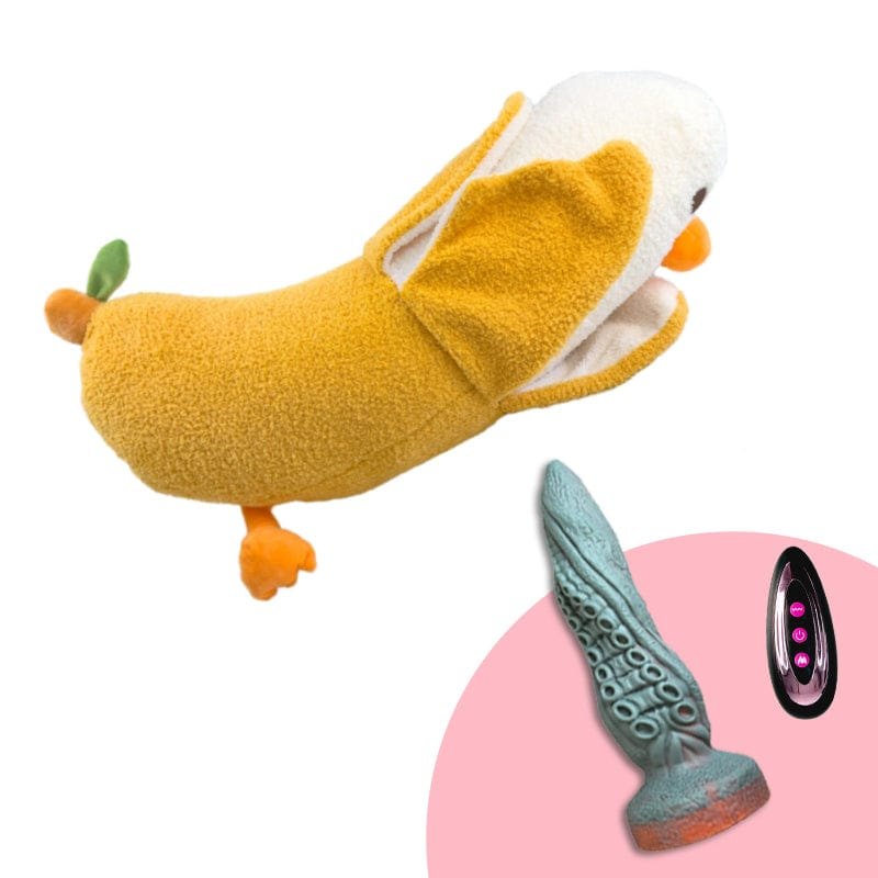 Plush Animal Thrusting Machine - Discreet Sex Machine