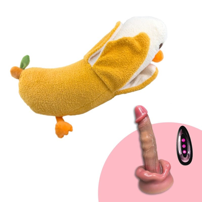 Plush Animal Thrusting Machine - Discreet Sex Machine