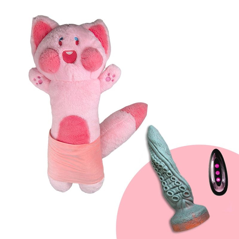 Plush Animal Thrusting Machine - Discreet Sex Machine