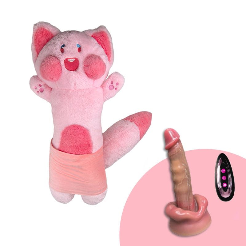 Plush Animal Thrusting Machine - Discreet Sex Machine