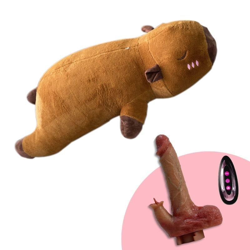 Plush Animal Thrusting Machine - Discreet Sex Machine