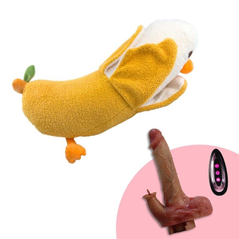Plush Animal Thrusting Machine - Discreet Sex Machine