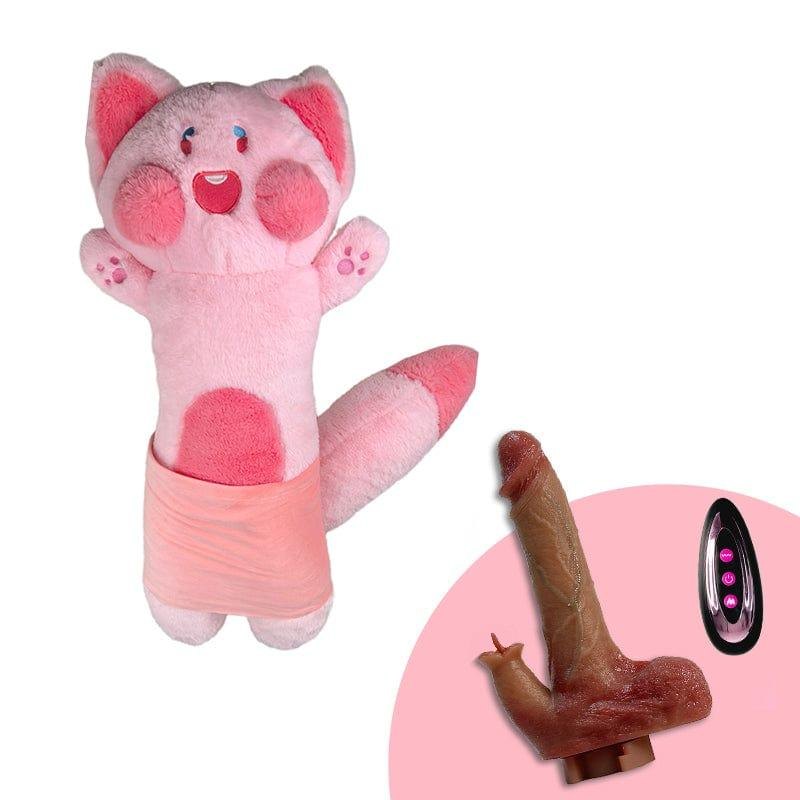 Plush Animal Thrusting Machine - Discreet Sex Machine