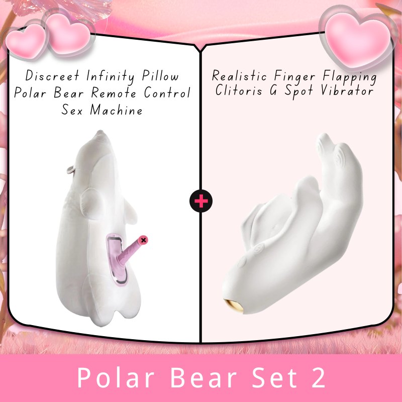 Plush Bear Pillow With Hidden Dildo - Discreet Sex Machine