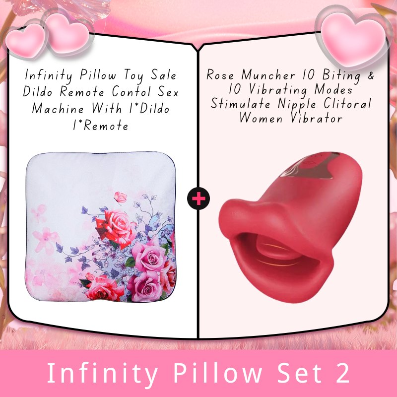 Plush Pillow Thrusting Sex Machine - Remote Control Sex Machine