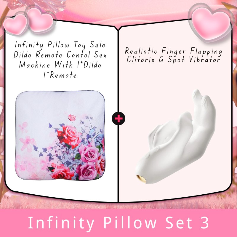 Plush Pillow Thrusting Sex Machine - Remote Control Sex Machine