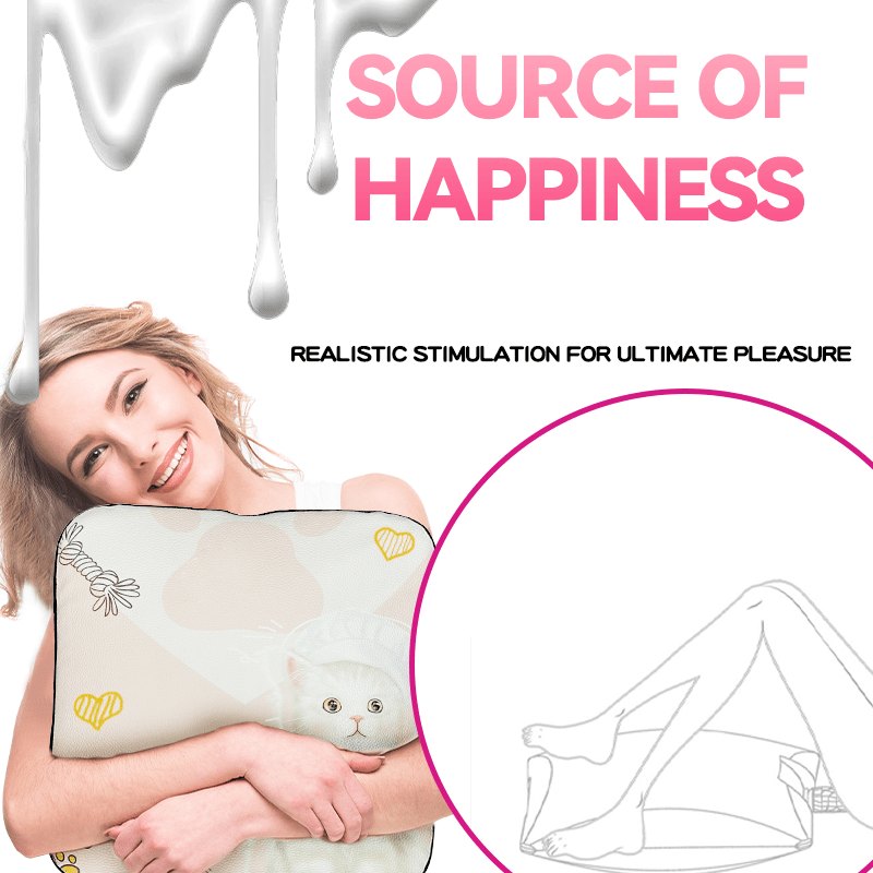 Plush Pillow Thrusting Sex Machine - Remote Control Sex Machine