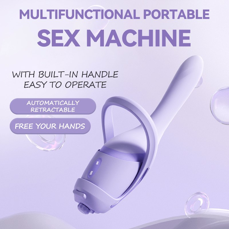 Portable Handheld Thrusting Massager - Mechanical Sex Machine
