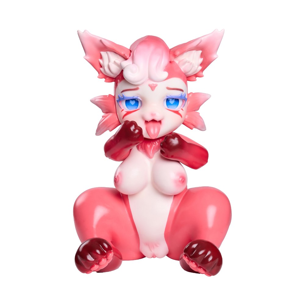 Posable Pink Fox Furry Sex Doll - Anime Furry Creature Doll