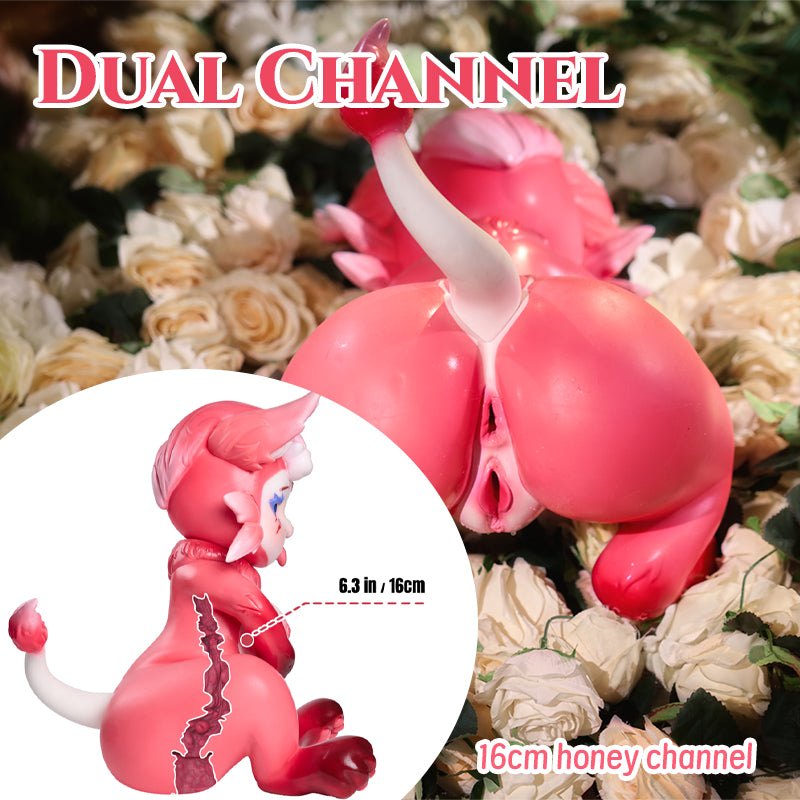 Posable Pink Fox Furry Sex Doll - Anime Furry Creature Doll