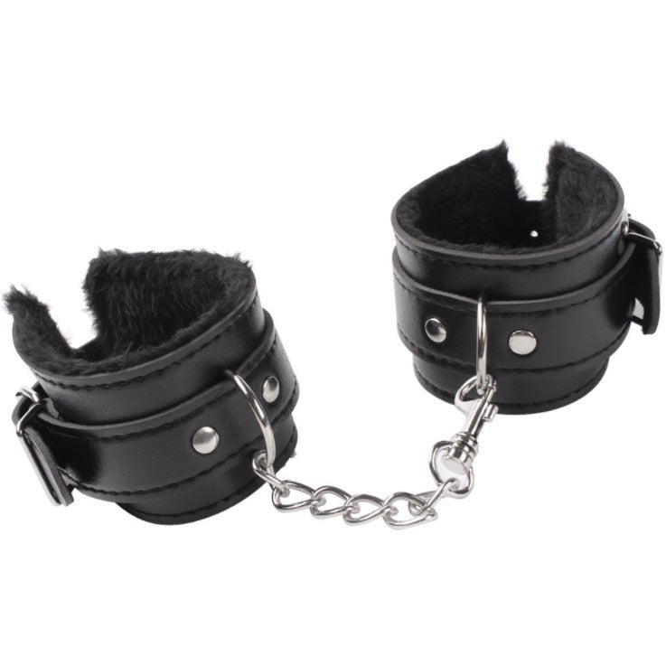 PU Leather Wrist Ankle Cuffs - BDSM Restraint Cuffs