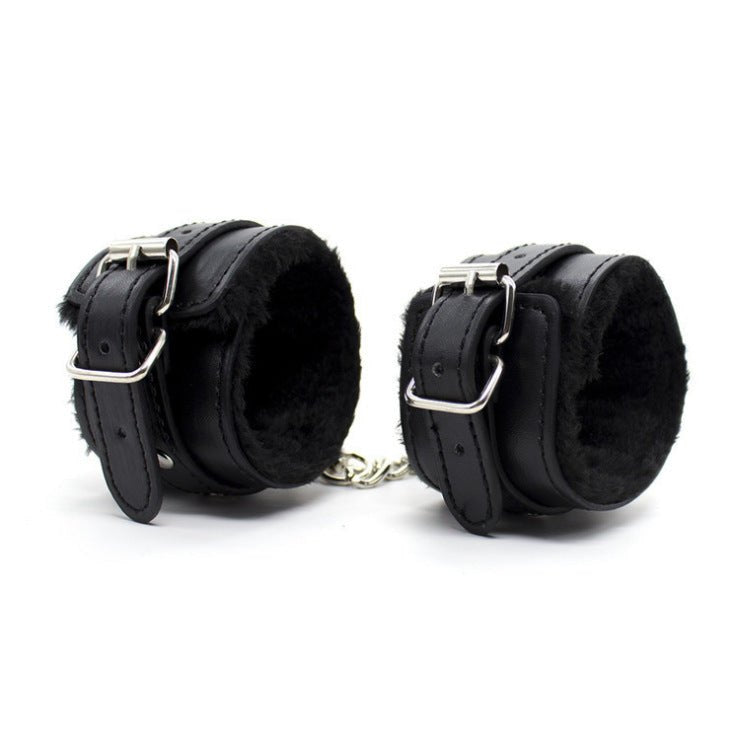 PU Leather Wrist Ankle Cuffs - BDSM Restraint Cuffs