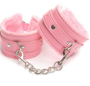 PU Leather Wrist Ankle Cuffs - BDSM Restraint Cuffs