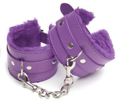 PU Leather Wrist Ankle Cuffs - BDSM Restraint Cuffs