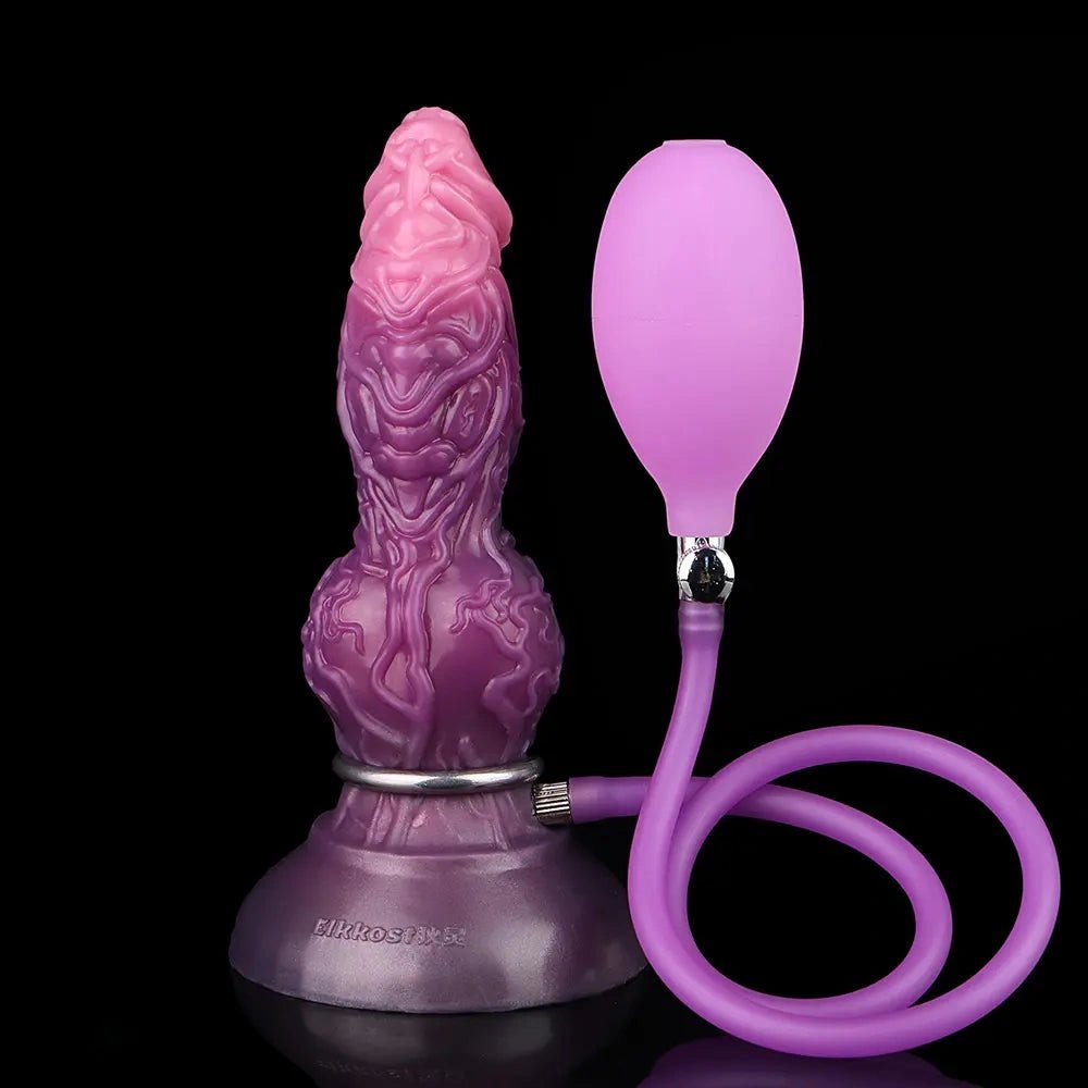 Purple Alien Knot Fantasy Dildo - Fantasy Monster Dildo