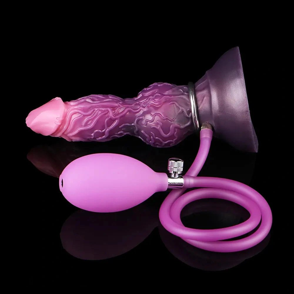 Purple Alien Knot Fantasy Dildo - Fantasy Monster Dildo