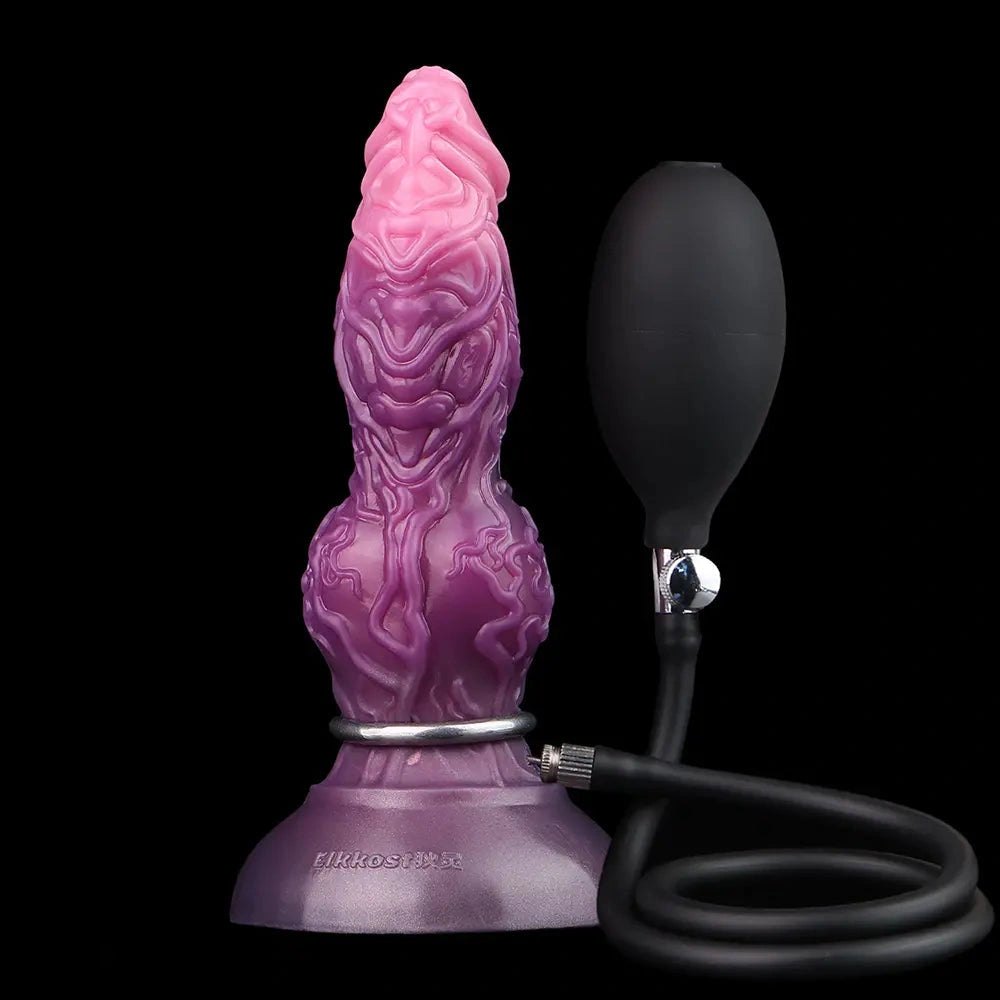 Purple Alien Knot Fantasy Dildo - Fantasy Monster Dildo
