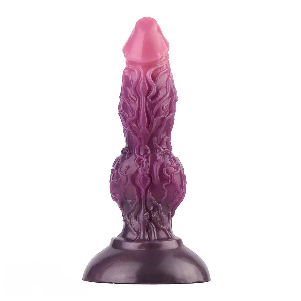 Purple Alien Knot Fantasy Dildo - Fantasy Monster Dildo