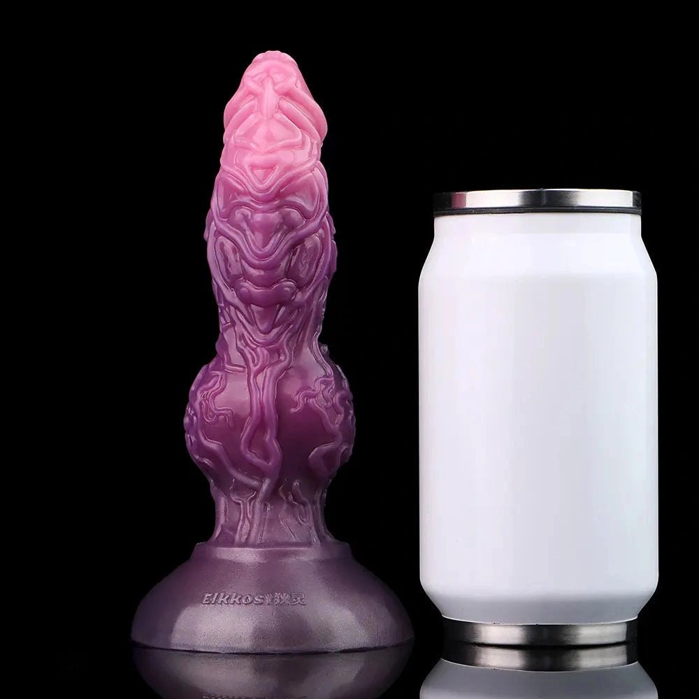Purple Alien Knot Fantasy Dildo - Fantasy Monster Dildo