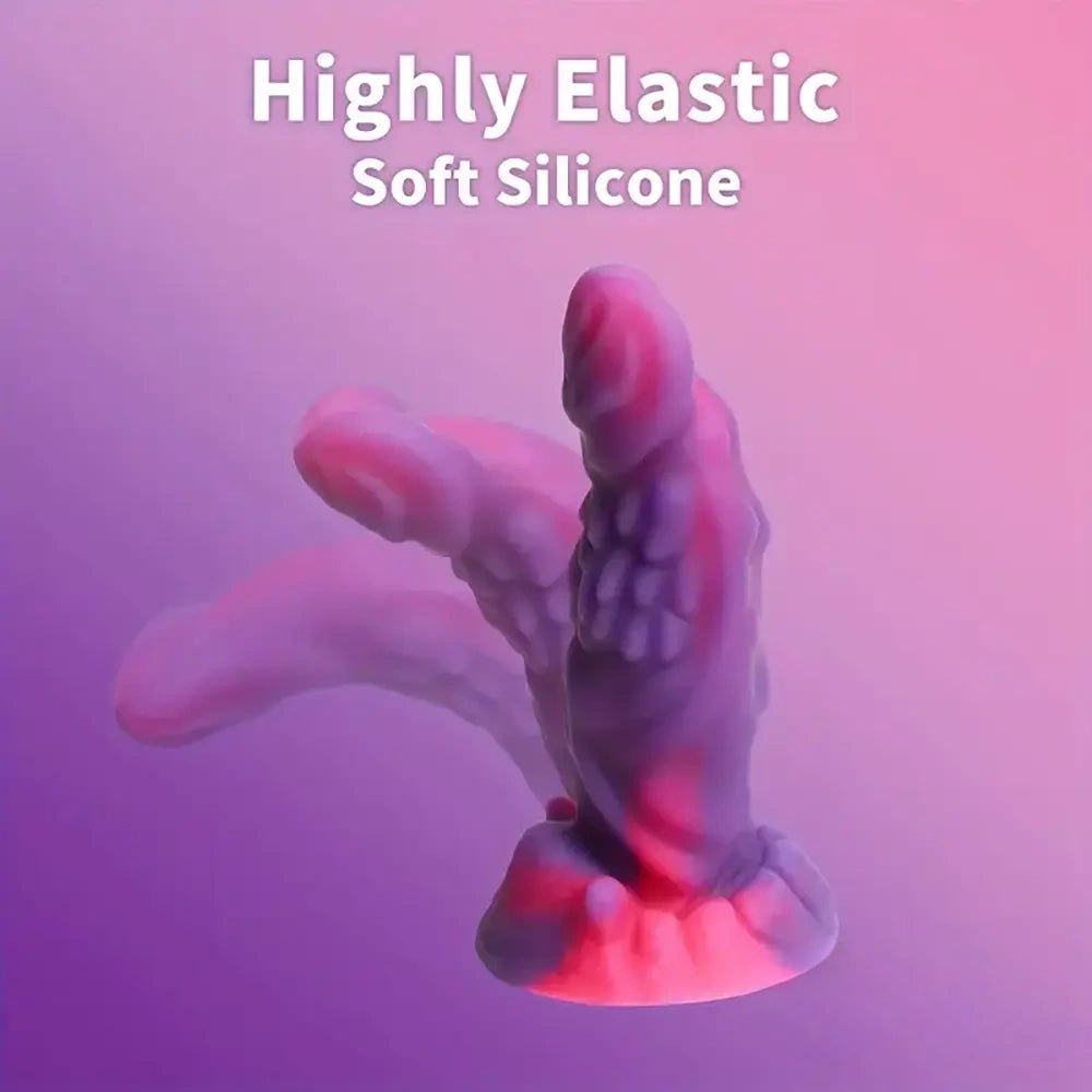 Purple Alien Tentacle Dildo - Fantasy Monster Dildo