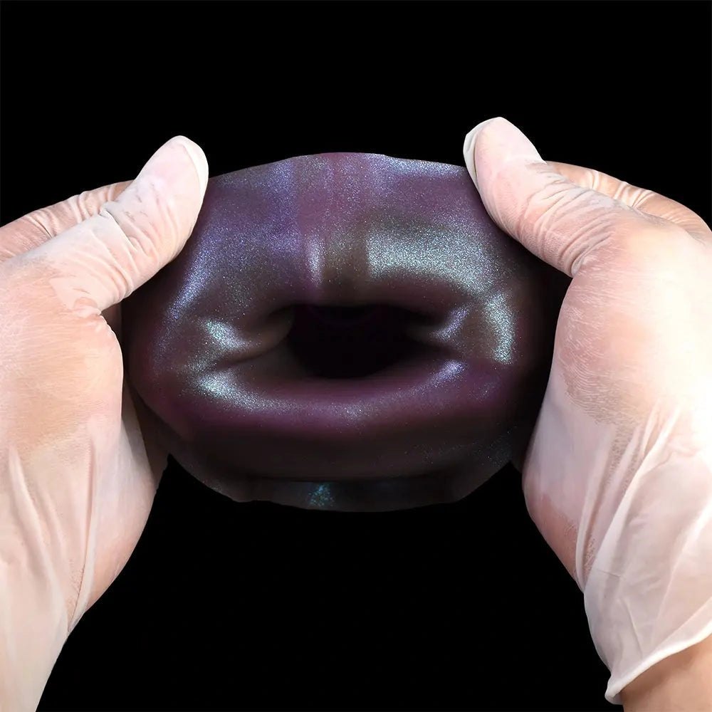 Purple Beast Fantasy Hollow Dildo - Silicone Creature Dildo