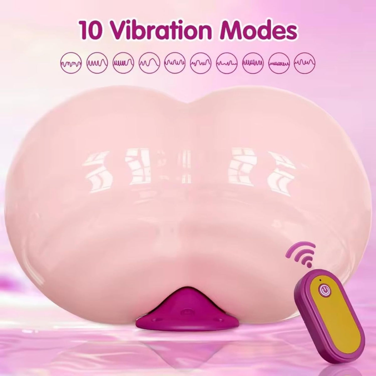 Purple Cushion Ride-On Vibrator - Riding Vibrator