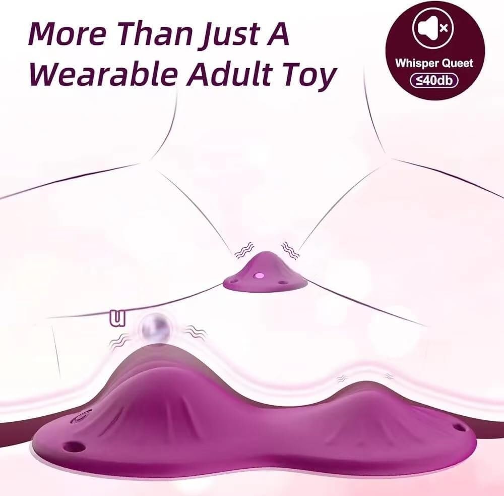 Purple Cushion Ride-On Vibrator - Riding Vibrator