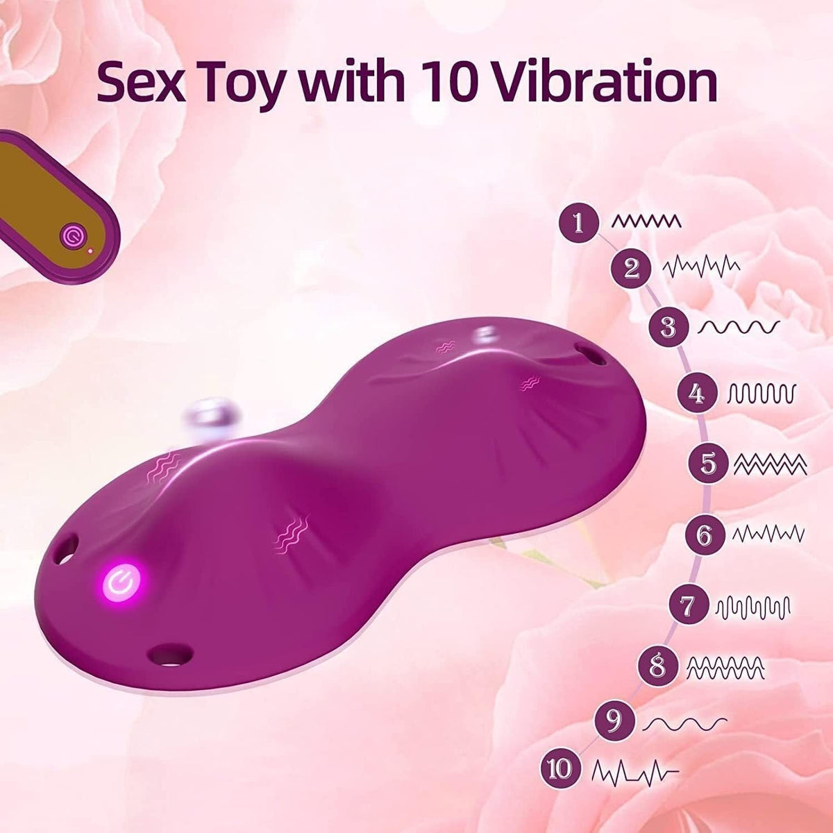 Purple Cushion Ride-On Vibrator - Riding Vibrator