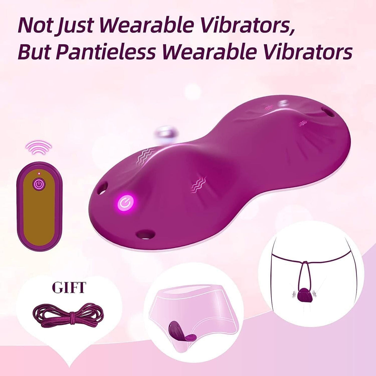 Purple Cushion Ride-On Vibrator - Riding Vibrator