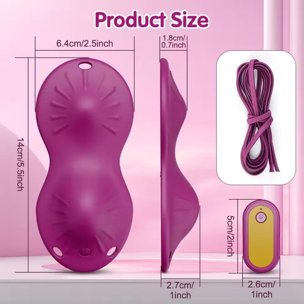 Purple Cushion Ride-On Vibrator - Riding Vibrator