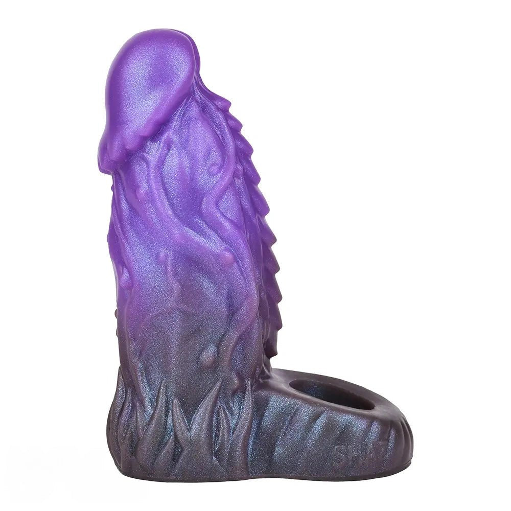 Purple Dragon Fantasy Dildo - Silicone Dragon Dildo