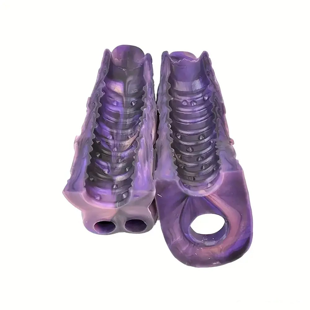 Purple Dragon Fantasy Dildo - Silicone Dragon Dildo