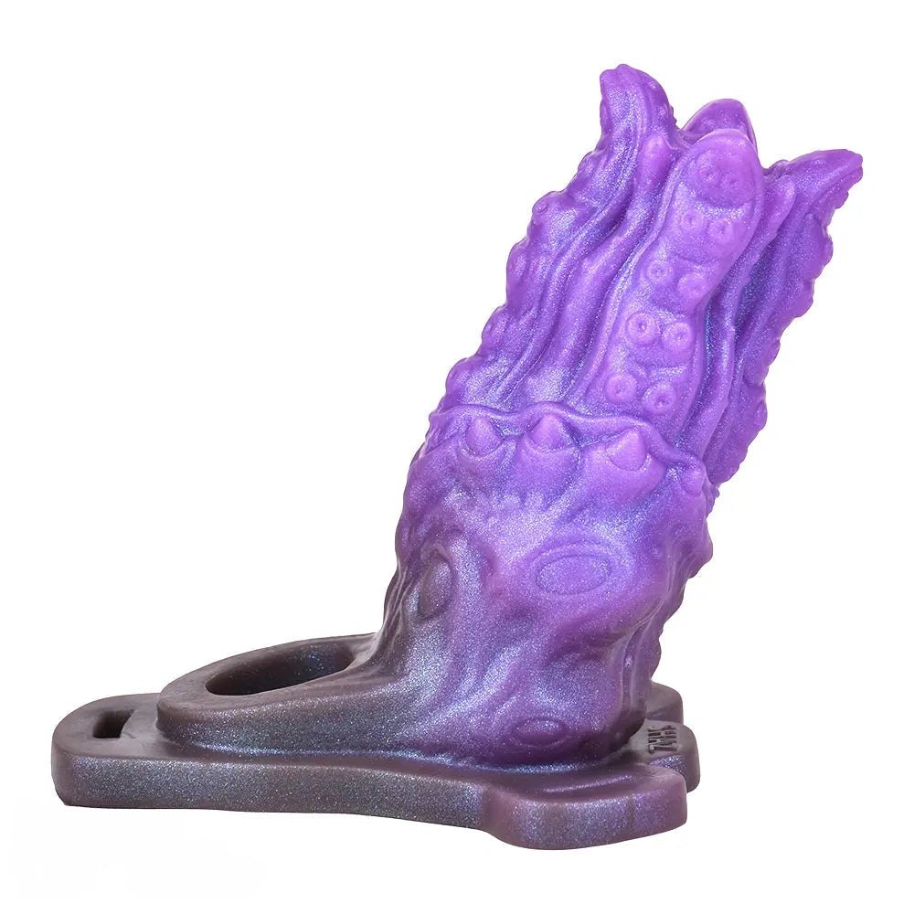 Purple Dragon Fantasy Dildo - Silicone Monster Dildo