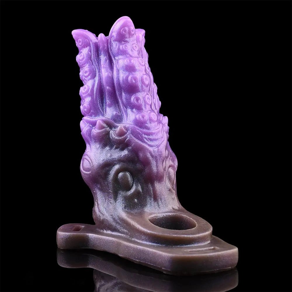 Purple Dragon Fantasy Dildo - Silicone Monster Dildo