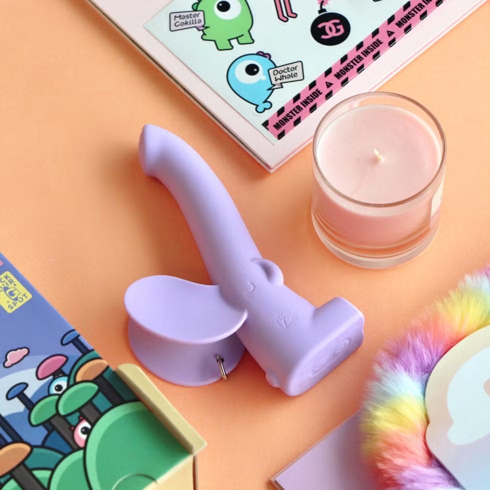Purple Dual-Arm G-Spot Vibrator - Rabbit G-Spot Vibrator