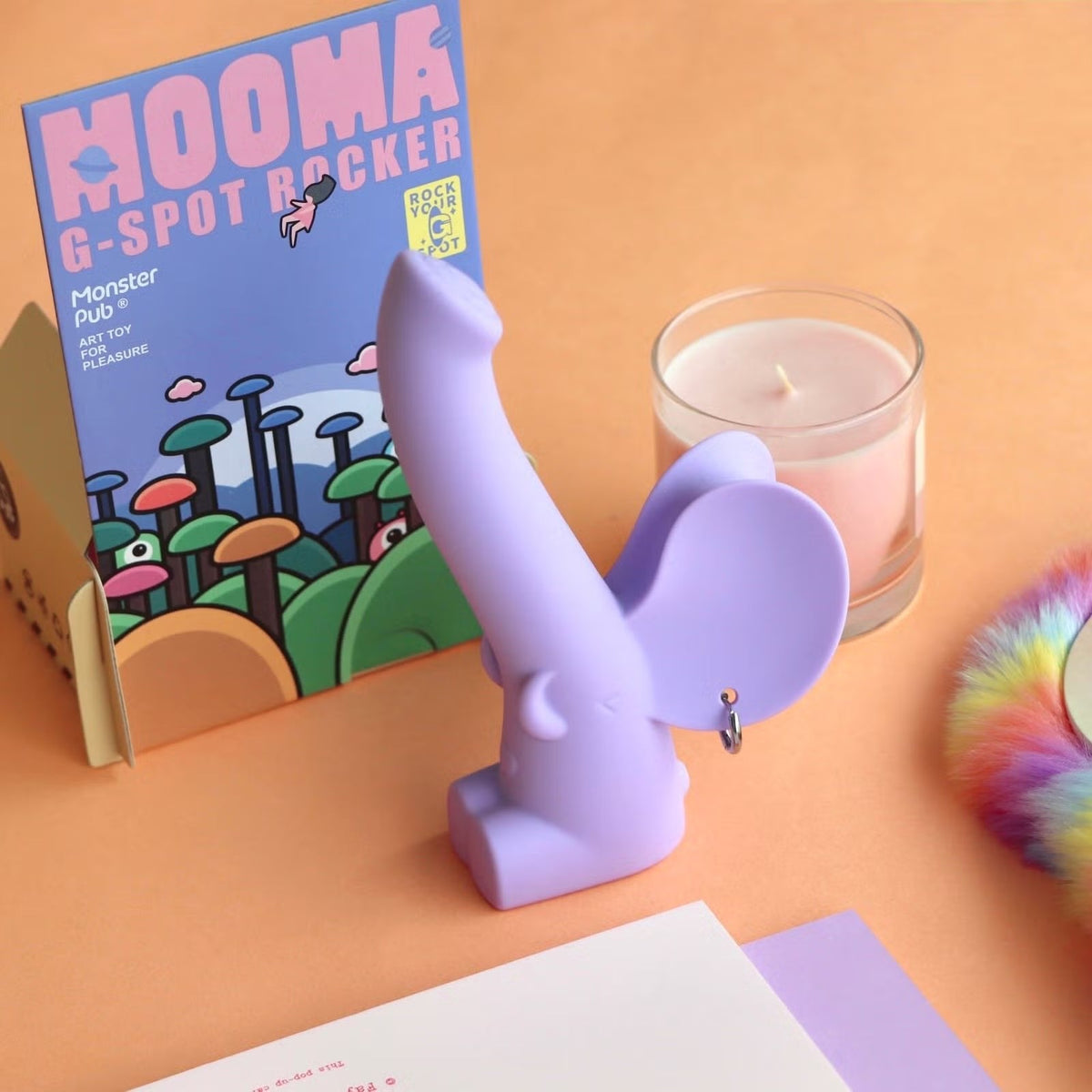 Purple Dual-Arm G-Spot Vibrator - Rabbit G-Spot Vibrator