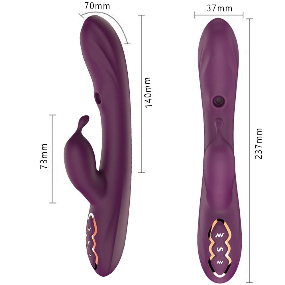Purple Rabbit G-Spot Suction Vibe - Rabbit G-Spot Vibrator