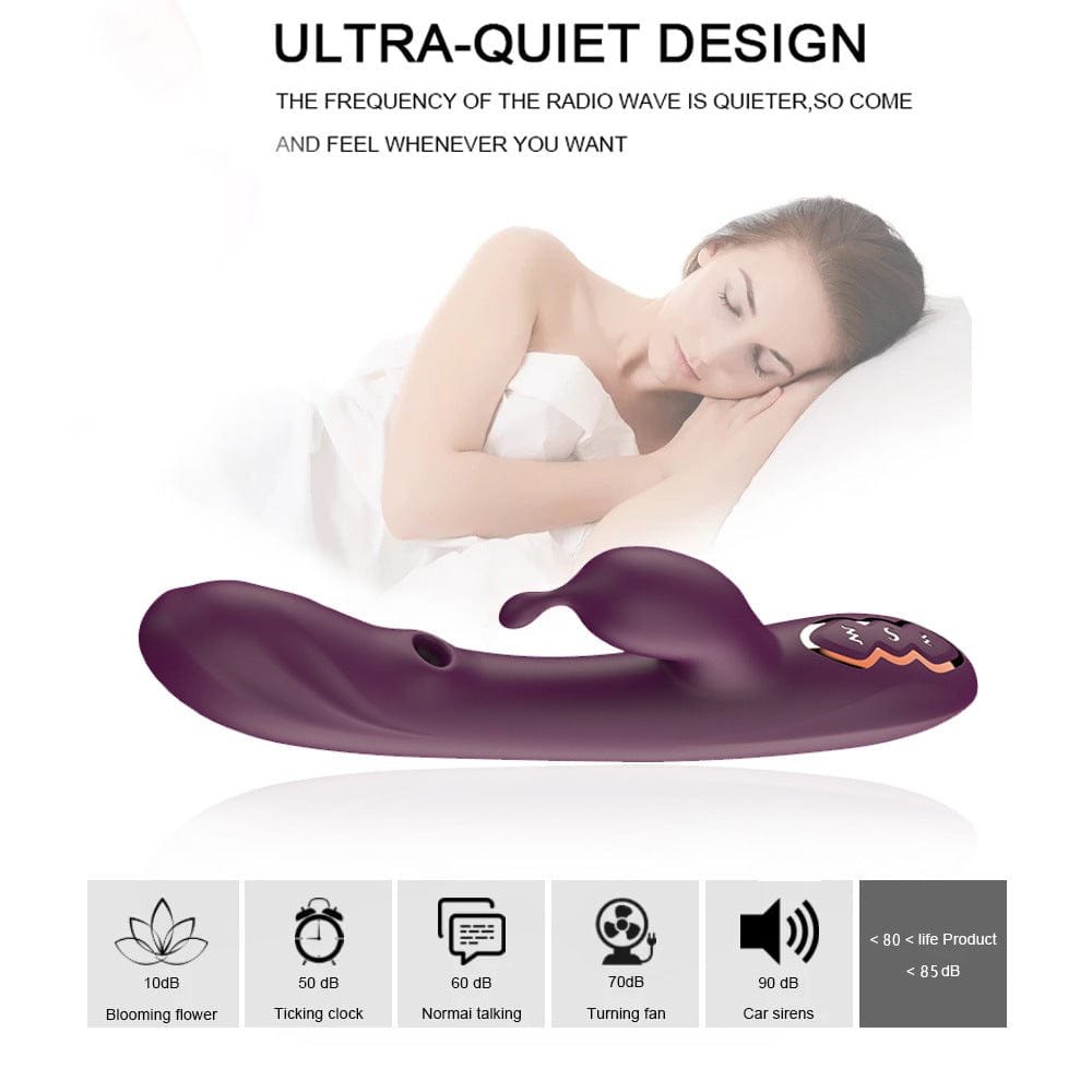 Purple Rabbit G-Spot Suction Vibe - Rabbit G-Spot Vibrator