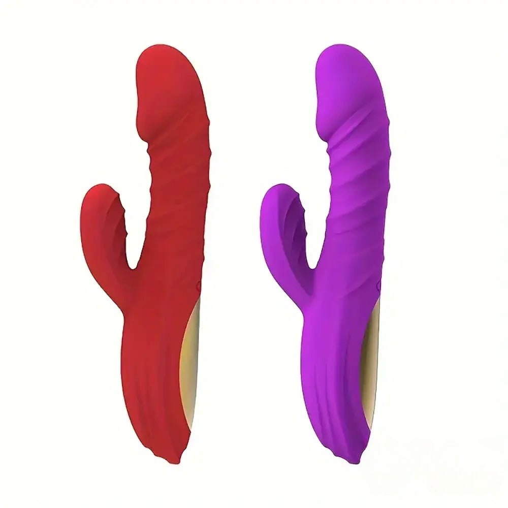Purple Red Rabbit Vibrator 8.8in - Rabbit G-Spot Vibrator