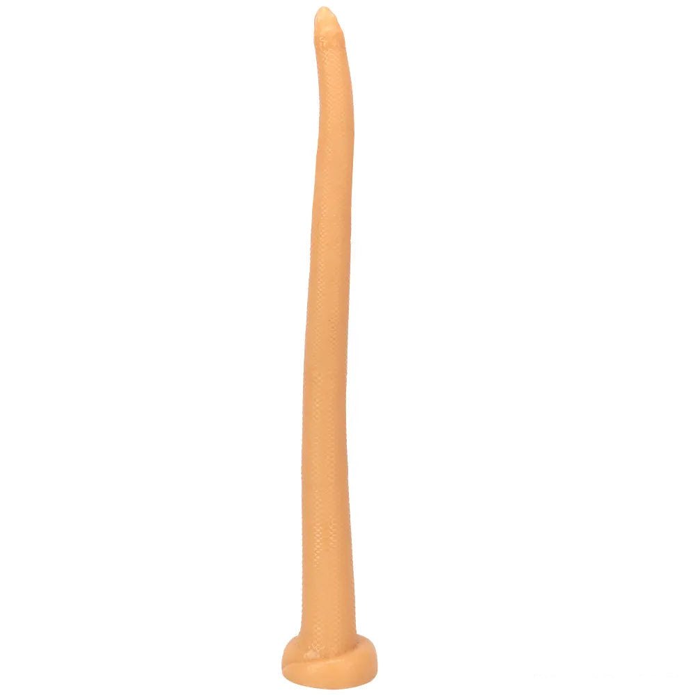 Purple Scale Snake Dildo - Realistic Dual Density Dildo