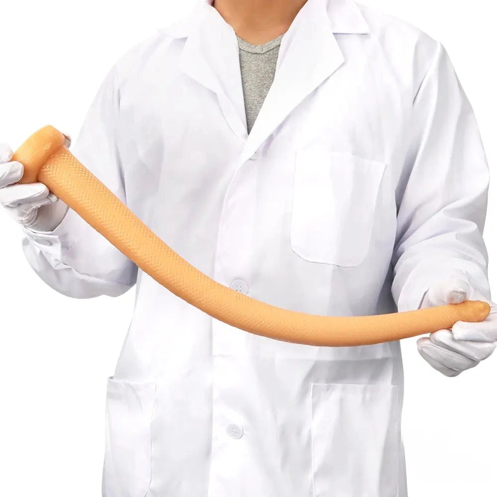 Purple Scale Snake Dildo - Realistic Dual Density Dildo