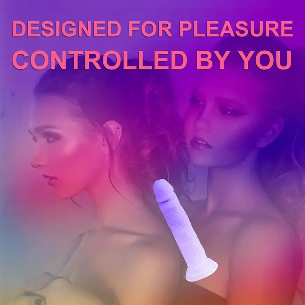 Purple Realistic Dildo 7.48 in - Silicone Realistic Dildo