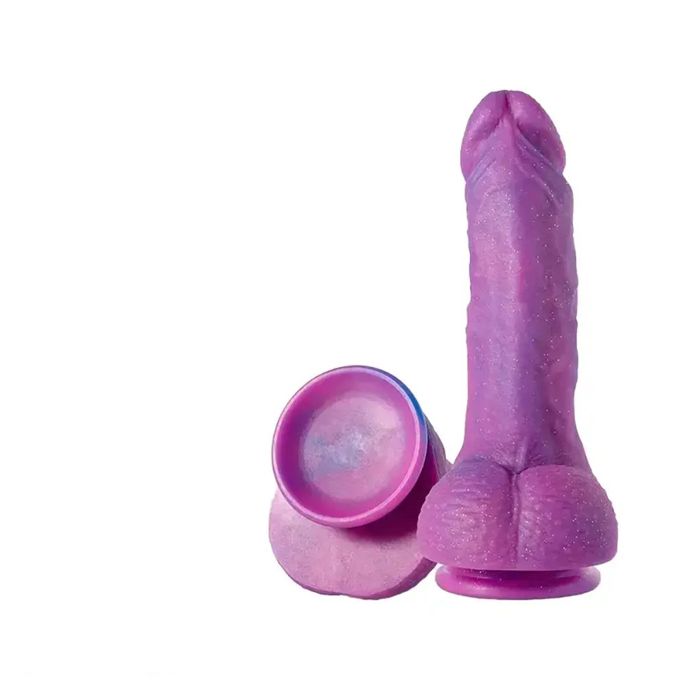 Purple Suction Cup G-Spot Dildo - Suction Cup Dildo