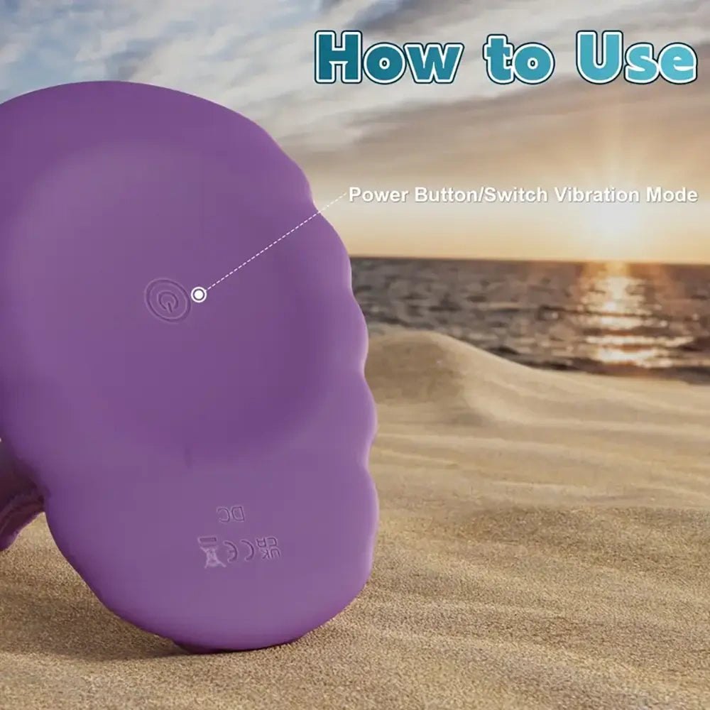 Purple Tentacle Fantasy Dildo - Silicone Tentacle Toy