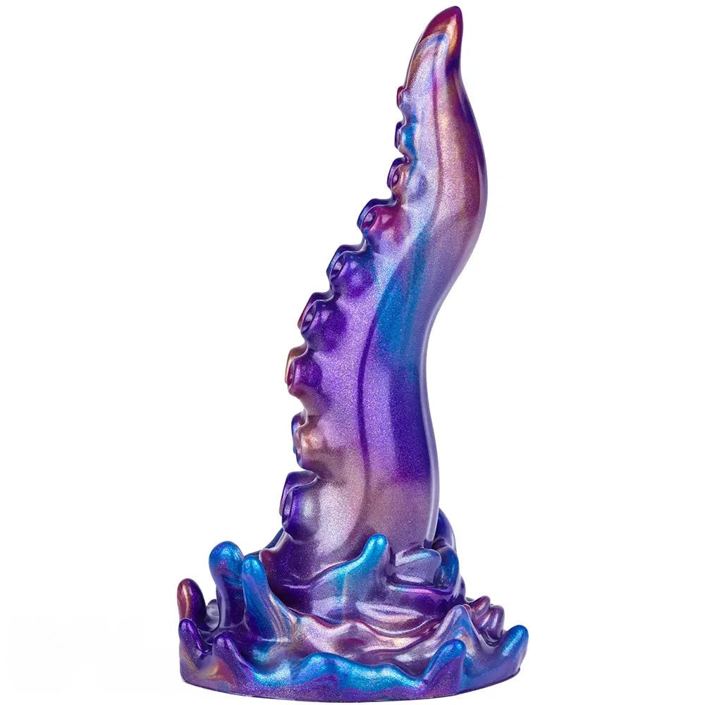 Purple Tentacle Riding Dildo - Fantasy Tentacle Dildo