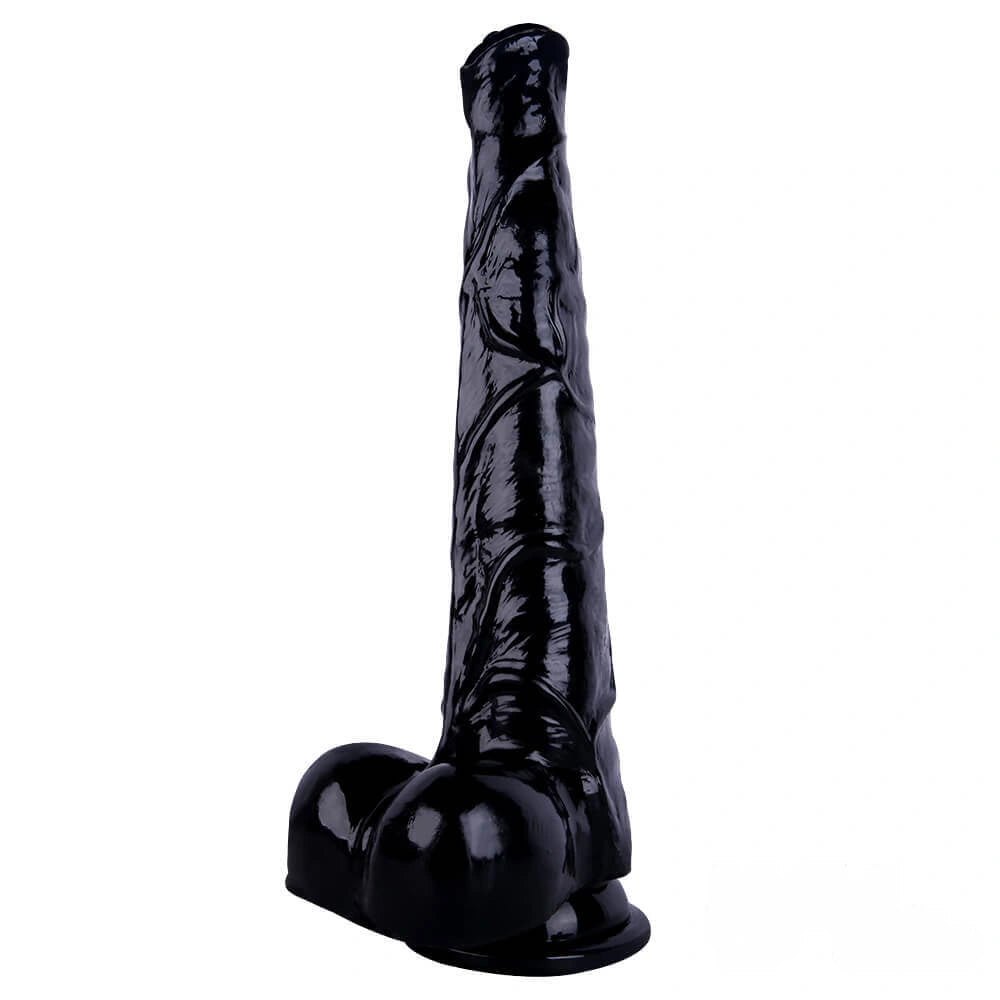 PVC Horse Dildo With Knot - Animal Knot Dildo