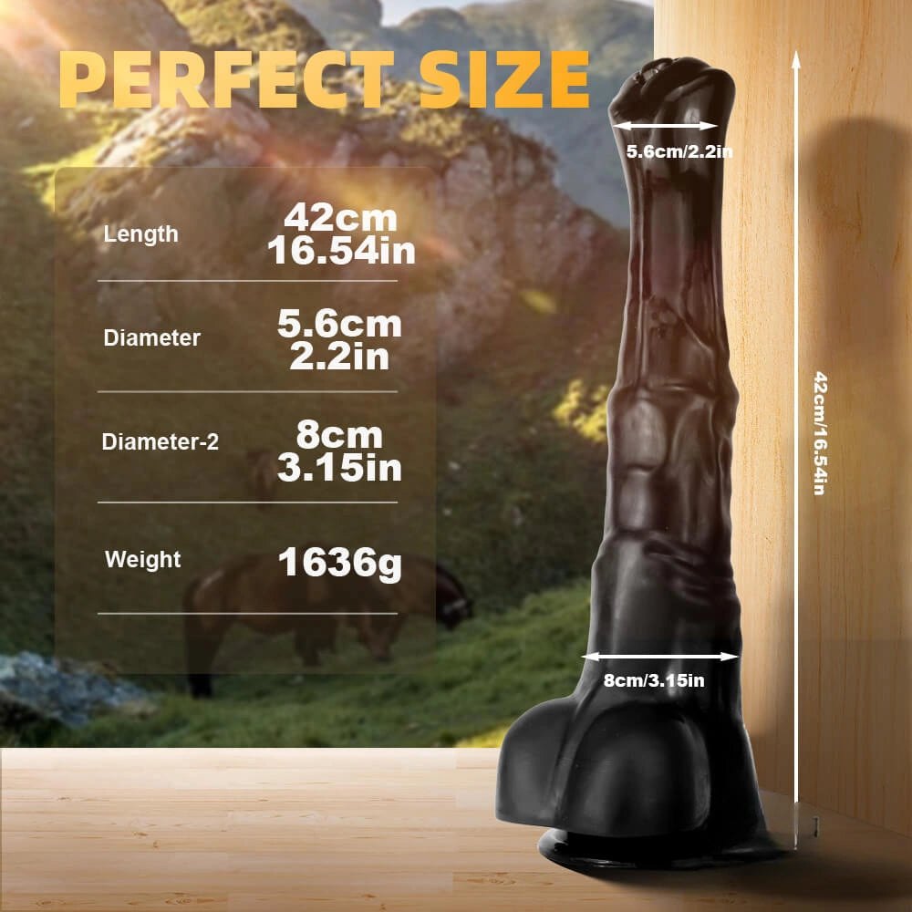PVC Horse Leg Dildo - Realistic Horse Leg Dildo