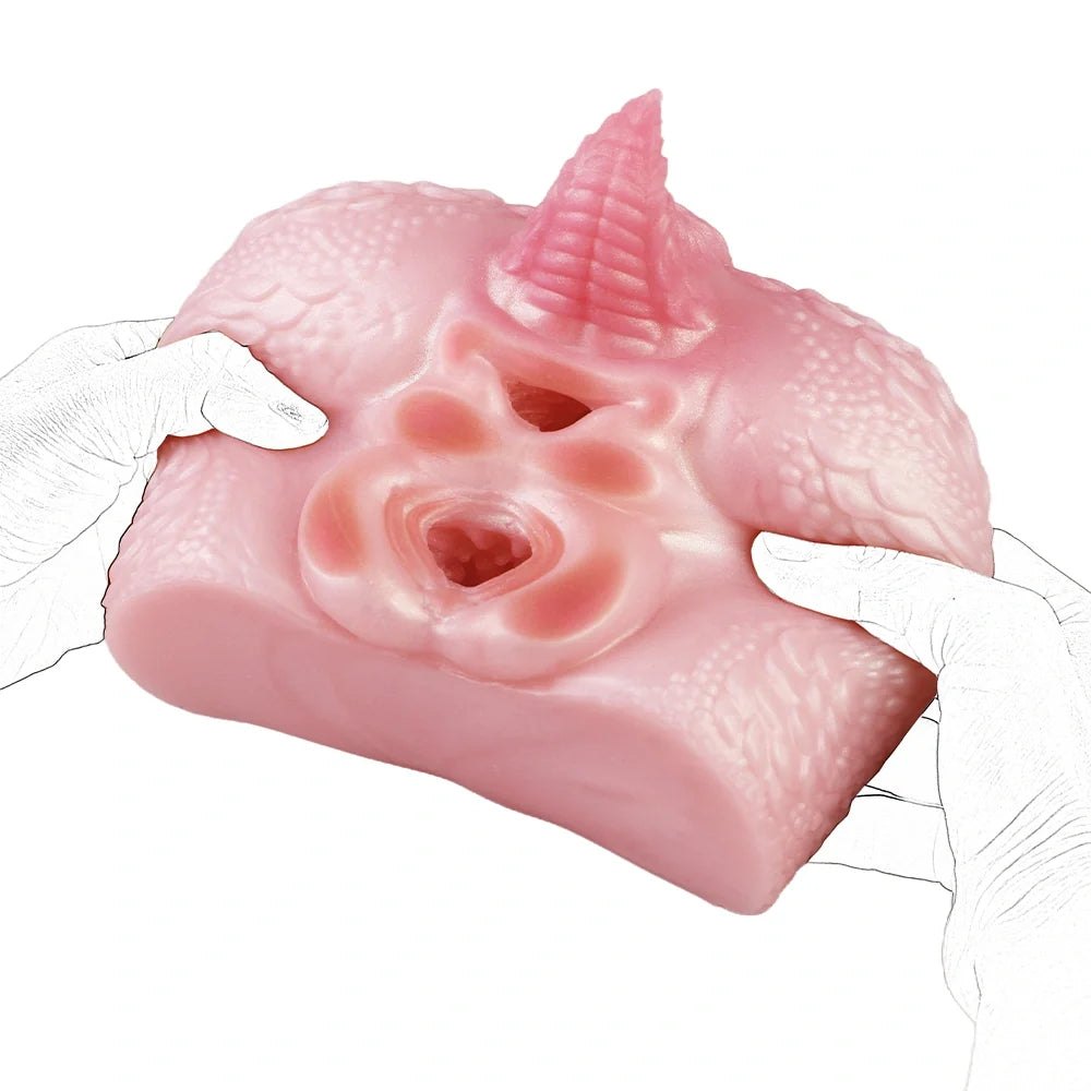 Pyro Dragon Dual Channel Masturbator - Fantasy Stroker